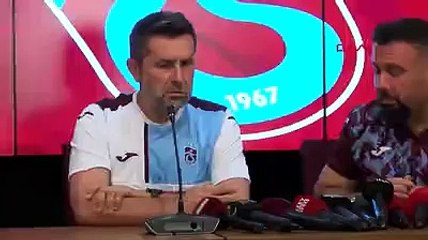 Trabzonspor Teknik Direktörü Nenad Bjelica'nın basın toplantısındaki açıklamaları (2)