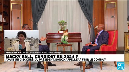 Macky Sall, candidat en 2024 ? Avant un discours du président, Sonko appelle "à finir le combat"