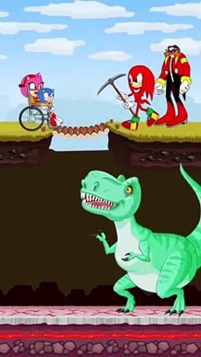 Sonic does everything to save Amy Part 2 _ Funny Animation  #shorts #animation