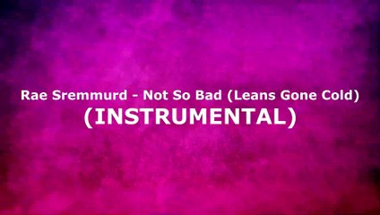 Rae Sremmurd - Not So Bad (Leans Gone Cold) (INSTRUMENTAL)