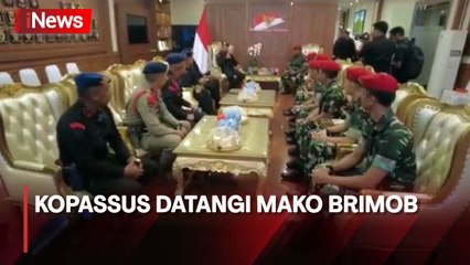 HUT Ke-77 Bhayangkara, Kopassus Geruduk Mako Brimob Kelapa Dua Depok, Ada Apa?