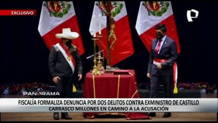 ¡Exclusivo! Fiscalía formaliza denuncia contra exministro de Castillo: Carrasco Millones camino a la acusación
