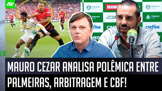 FOI MUITO GRAVE! NÃO TINHA COMO a CBF ficar CALADA! O auxiliar do Palmeiras... Mauro Cezar ANALISA