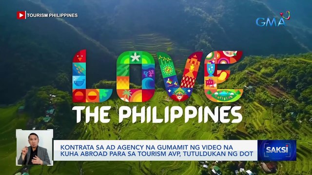 Kontrata sa ad agency na gumamit ng video na kuha abroad para sa tourism AVP, tutuldukan ng DOT | Saksi