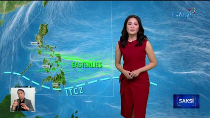 ITCZ at easterlies, magpapaulan sa ilang bahagi ng bansa | Saksi