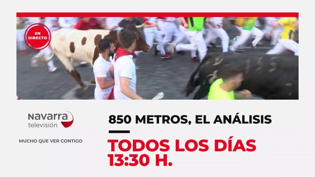 Todos los días a las 13:30h , sigue el análisis del encierro con sus protagonistas