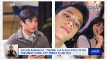 Kelvin Miranda, inamin na nagkaroon ng feelings para kay Mikee Quintos | Saksi