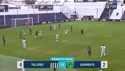 Gol de Lautaro Cerato en el Partido Sarmiento de Junín vs Talleres (Reserva) ⚽
