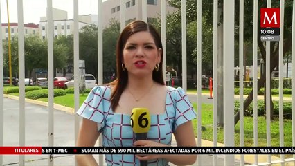 SEMEFO retira caja refrigerante del Hospital Universitario en Nuevo León