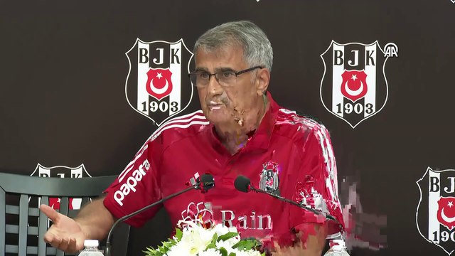 İSTANBUL - Beşiktaş Teknik Direktörü Şenol Güneş'ten transfer açıklaması (3)