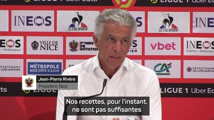 Rivère : "Le projet de faire un club juste derrière le PSG n'est plus d'actualité"