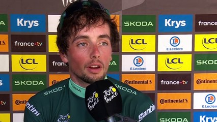 Tour de France 2023 - Victor Lafay : "Qui l'eut cru... j'ai encore le maillot vert un jour !"