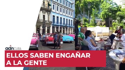 Ellos saben engañar a la gente