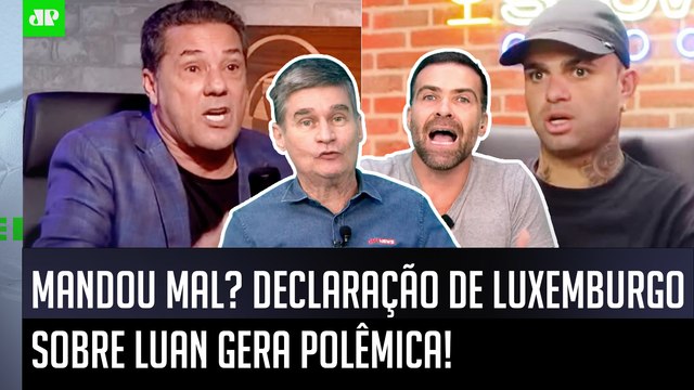 OLHA ISSO que o Luxemburgo FALOU do Luan, cara! É UM MICO de DECLARAÇÃO! POLÊMICA no Corinthians!