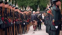 King Charles receives the Keys to the City of Edinburgh