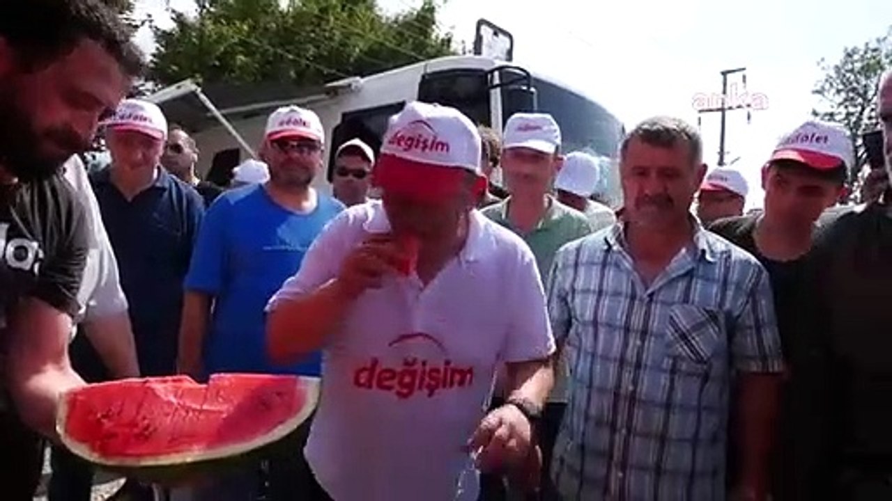 Der Bürgermeister von Bolu, Tanju Özcan, startete einen Marsch nach Ankara