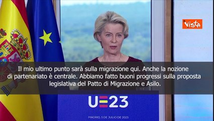 Télécharger la video: Von der Leyen: Patto migranti entro questo mandato