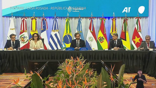 Cancilleres del Mercosur inician reunión en Puerto Iguazú