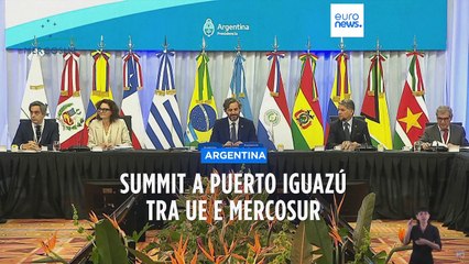 Summit a Puerto Iguazú tra Ue e Mercosur