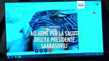 Georgia, preoccupazione per lo stato di salute di Saakasvili