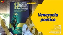 Punto de Encuentro | 17° Festival Mundial de poesía de Venezuela reúne a talentosos poetas