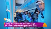 Jacky Bracamontes es criticada por llevar a sus hijas a un submarino