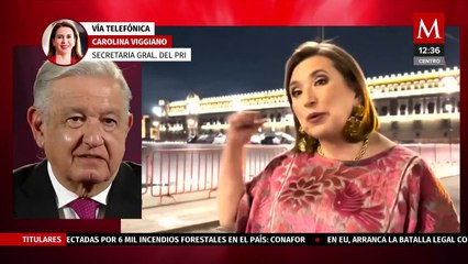 "En lugar de espiar adversarios, AMLO debería devolvernos la paz y seguridad": Carolina Viggiano
