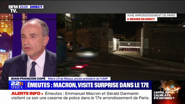 Émeutes: Ça suffit de s'excuser de tout , estime Jean-François Copé (maire LR de Meaux)
