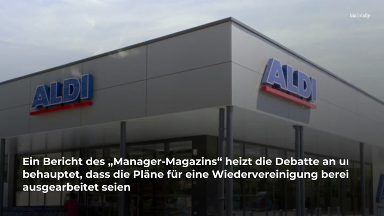 Discounter-Fusion? Werden Aldi Nord und Aldi Süd bald zusammengelegt?