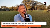 El misionero Matías Báez fue fichado por River Plate
