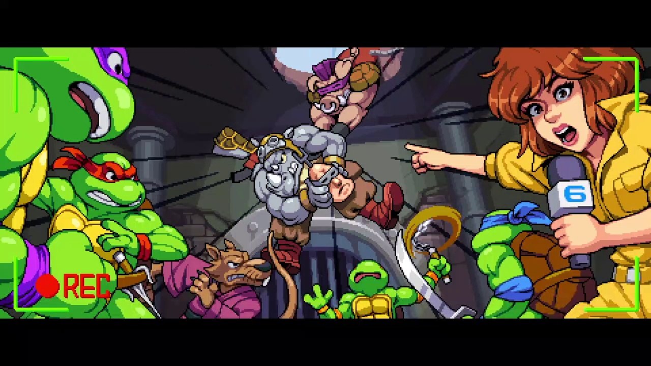 TMNT: Shredder's Revenge - Gnarly Difficulty - Stage 05 - Leonardo - Solo - Story Mode