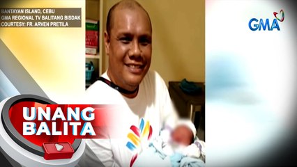 Bagong silang na sanggol, iniwan sa simbahan | UB