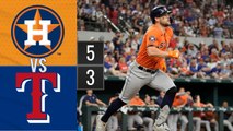 Resumen Astros de Houston vs Rangers de Texas | MLB 02-07-2023