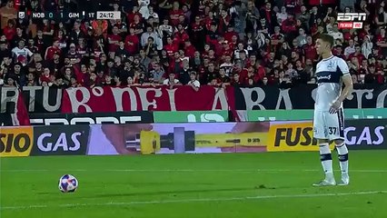 Tarragona marcó el 2 a 0 para Gimnasia