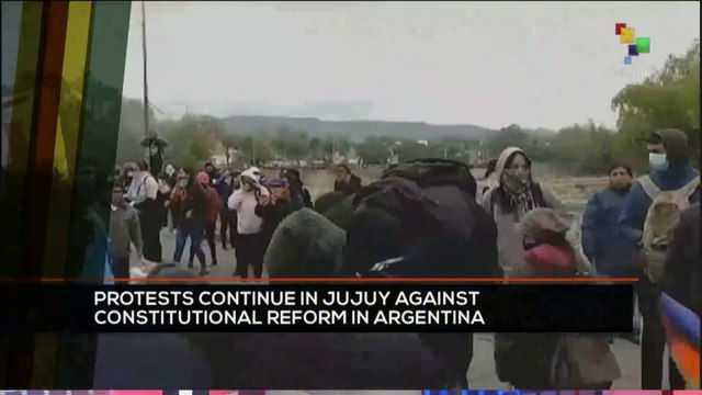 FTS 03-07 20:30 Protests continue in Jujuy against constitutional reform