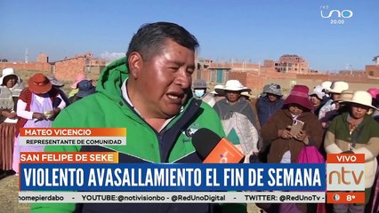 Comunarios denuncian que les quitaron sus tierras