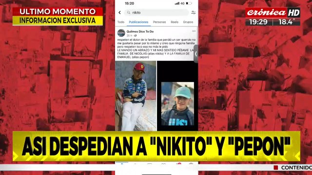 Así despedían a Nikito y Pepon , los presuntos ladrones asesinados por el juez, en las redes