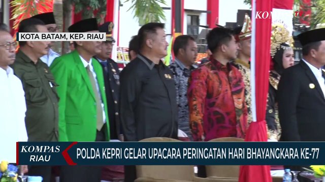 Polda Kepri Gelar Upacara Peringatan Hari Bhayangkara Ke-77