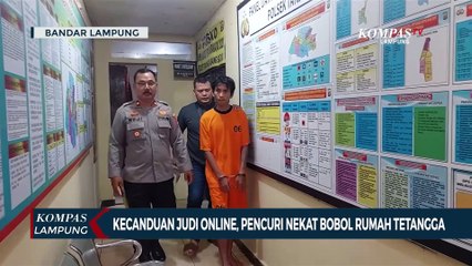 Download Video: Kecanduan Judi Online, Pencuri Nekat Bobol Rumah Tetangga