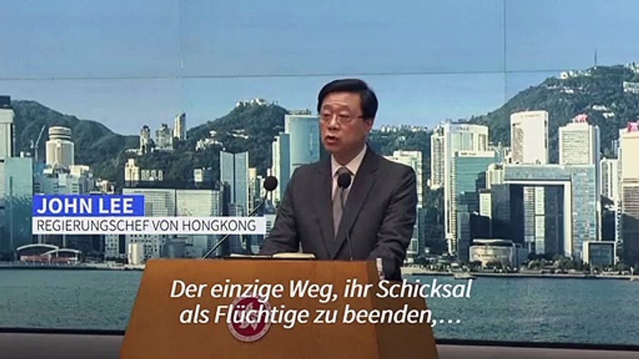 Hongkong setzt Kopfgeld auf Demokratieaktivisten aus