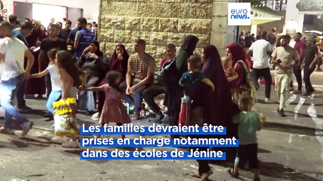 Opération israélienne sur Jénine : 3000 Palestiniens fuient un camp de réfugiés
