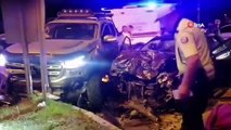 Erzincan'da düğün konvoyunda trafik kazası: 7 yaralı