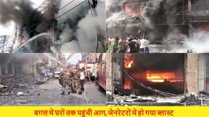 Jhansi के सीपरी बाजार में आग का तांडव, 4 लोगों की गई जान, पुलिस मौके पर मौजूद