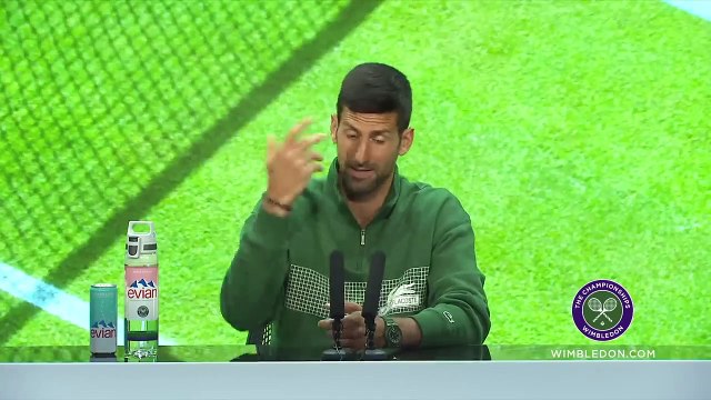 Wimbledon 2023 - Novak Djokovic : Wimbledon, c'est ma deuxième maison. Il n'y a rien de mieux que Wimbledon, vraiment, en termes d’histoire et de tradition