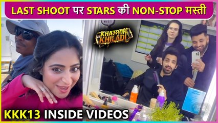 Shiv, Aishwarya, Arjit,Archana,Dino, Nyraa Make Fun Of Eachother On Last Day Shoot Of KKK13