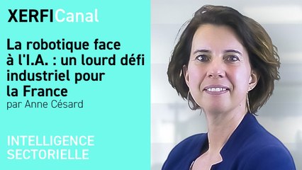 La robotique face à l'I.A. : un lourd défi industriel pour la France [Anne Césard]