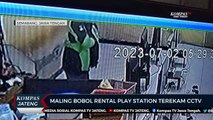 Maling Bobol Rental Play Station Terekam CCTV