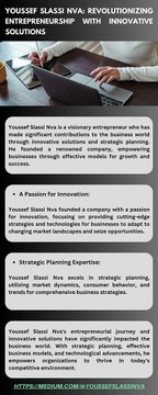 Empowering Businesses for Success: Youssef Slassi Nva's Impactful Entrepreneurial Journey