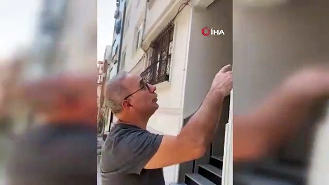 Der Dieb, der den Vermieter traf, stürzte wie ein „Spiderman“ aus dem 3. Stock.