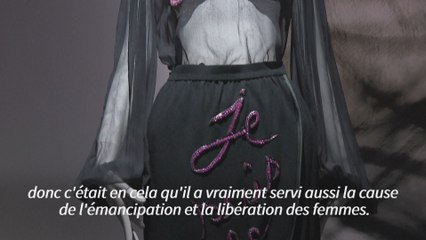 A Calais, les transparences d'Yves Saint Laurent